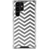 Silver Chevron Galaxy S22 Ultra Clear Case