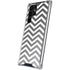 Silver Chevron Galaxy S22 Ultra Clear Case