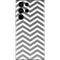 Silver Chevron Galaxy S22 Ultra Skin