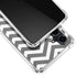 Silver Chevron Galaxy S23 FE Clear Case
