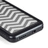 Silver Chevron Galaxy S23 Plus Waterproof Case