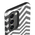 Silver Chevron Galaxy S23 Pro Case