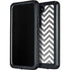 Silver Chevron Galaxy S23 Waterproof Case