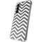 Silver Chevron Galaxy S24 Plus Clear Case