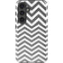 Silver Chevron Galaxy S24 Plus Impact Case