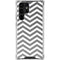 Silver Chevron Galaxy S24 Ultra Clear Case