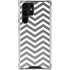 Silver Chevron Galaxy S24 Ultra Clear Case
