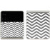 Silver Chevron Galaxy Z Flip3 5G Skin