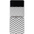 Silver Chevron Galaxy Z Flip3 5G Skin