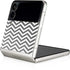 Silver Chevron Galaxy Z Flip3 5G Skin