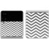 Silver Chevron Galaxy Z Flip4 5G Skin