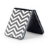 Silver Chevron Galaxy Z Flip5 5G Skin