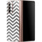 Silver Chevron Galaxy Z Fold2 5G Skin