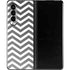 Silver Chevron Galaxy Z Fold3 5G Skin