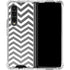 Silver Chevron Galaxy Z Fold4 5G Clear Case