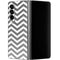 Silver Chevron Galaxy Z Fold4 5G Skin