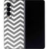 Silver Chevron Galaxy Z Fold4 5G Skin