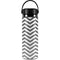 Silver Chevron Hydro Flask 20oz Wide Mouth Skin