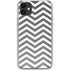Silver Chevron iPhone 11 Clear Case