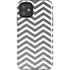 Silver Chevron iPhone 11 Impact Case