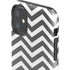 Silver Chevron iPhone 11 Impact Case