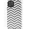 Silver Chevron iPhone 11 Pro Max Impact Case