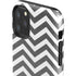 Silver Chevron iPhone 11 Pro Max Impact Case