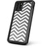 Silver Chevron iPhone 11 Pro Waterproof Case