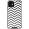Silver Chevron iPhone 12 Clear Case