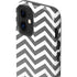 Silver Chevron iPhone 12 Impact Case