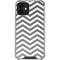 Silver Chevron iPhone 12 Mini Clear Case