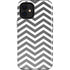 Silver Chevron iPhone 12 Mini Impact Case