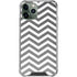 Silver Chevron iPhone 12 Pro Clear Case