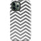 Silver Chevron iPhone 12 Pro Max Impact Case