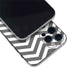 Silver Chevron iPhone 12 Pro Skin