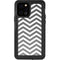 Silver Chevron iPhone 12 Pro Waterproof Case