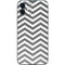 Silver Chevron iPhone 12 Skin
