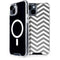 Silver Chevron iPhone 13 MagSafe Case