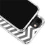 Silver Chevron iPhone 14 Plus Clear Case