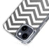 Silver Chevron iPhone 15 Plus MagSafe Case