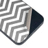 Silver Chevron iPhone 15 Plus Skin