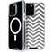 Silver Chevron iPhone 14 Pro Max MagSafe Case