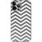 Silver Chevron iPhone 14 Pro Max Skin