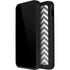 Silver Chevron iPhone 14 Pro Max Waterproof Case
