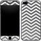 Silver Chevron iPhone 8 Plus Skin