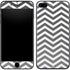 Silver Chevron iPhone 8 Plus Skin