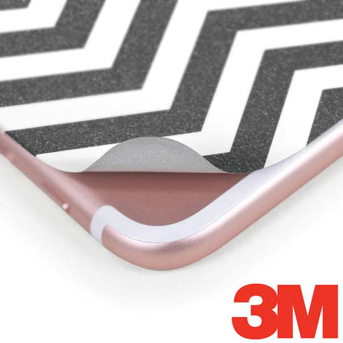 Silver Chevron iPhone 8 Plus Skin