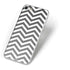 Silver Chevron iPhone 8 Skin