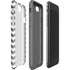 Silver Chevron iPhone SE (2nd & 3rd Gen) Pro Case