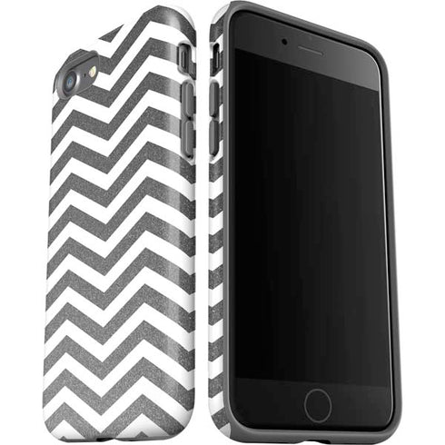 Silver Chevron iPhone SE (2nd & 3rd Gen) Pro Case